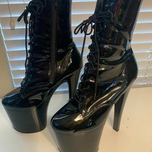 COPY - PLEASER ultra sexy lace up boots